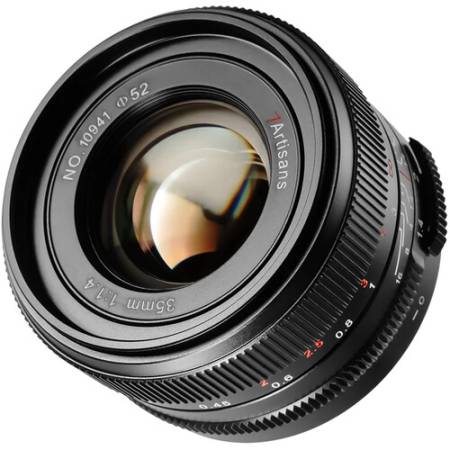 7Artisans 35mm F1.4 III - obiektyw stałoogniskowy, Nikon Z, czarny, 35F14B-Z