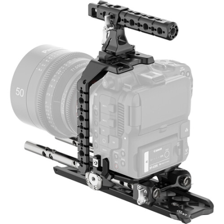 8Sinn Ultimate Kit - zestaw z klatką do Canon EOS C80 (modułowa klatka, uchwyt górny, płytki, baza, wspornik obiektywu)