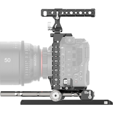 8Sinn Ultimate Kit - zestaw z klatką do Canon EOS C80 (modułowa klatka, uchwyt górny, płytki, baza, wspornik obiektywu)