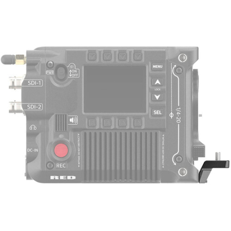 8Sinn Lens Adapter Support for Evolution - stabilizator / podpora do adaptera obiektywu RF / PL Evolution do RED V-Raptor - przykład użycia