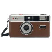 AfgaPhoto Reusable Camera - aparat analogowy wielokrotnego użytku, 35mm, brązowy