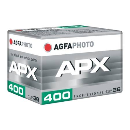 AgfaPhoto APX 400 - małoobrazkowy film czarno biały, ISO400, 36 klatek