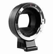Commlite CM-EF-NEX - adapter bagnetowy z Canon EF na Sony E / czarny