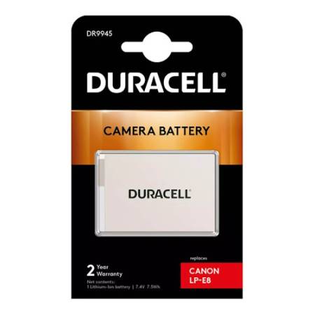Duracell DR9945 - akumulator / zamiennik LP-E8 do Canon / 1020mAh
