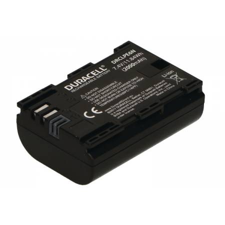 Duracell DRCLPE6N - akumulator, zamiennik Canon LP-E6N, 2000mAh