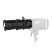 Amaran Spotlight SE 19° Lens Kit - strumienica optyczna z obiektywem 19° (15x filtr Gobo, Bowens) - przykład użycia