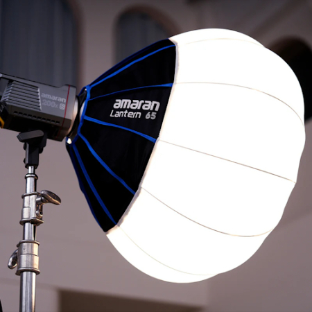 Amaran Lantern 65 - softbox sferyczny 65cm, modyfikator światła (szybki montaż, Bowens) - przykład użycia