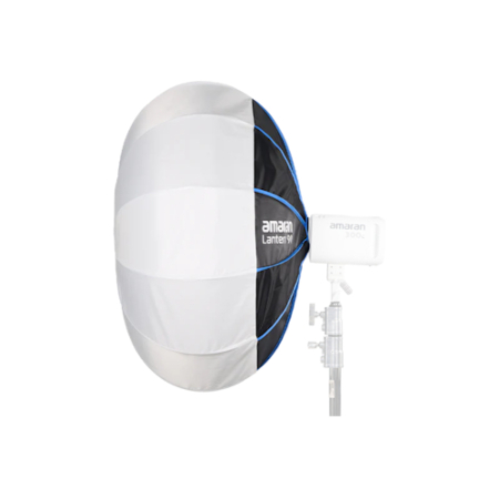 Amaran Lantern 90 - softbox sferyczny 90cm, modyfikator światła (szybki montaż, Bowens) - bok