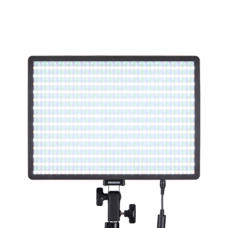 Amaran Pano 120c Kit Charcoal - lampa LED z softboxem (RGBWW, 2300-10000K, 120W, grafitowa, z akcesoriami) - przód