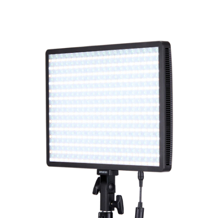 Amaran Pano 120c Kit Charcoal - lampa LED z softboxem (RGBWW, 2300-10000K, 120W, grafitowa, z akcesoriami) - przód
