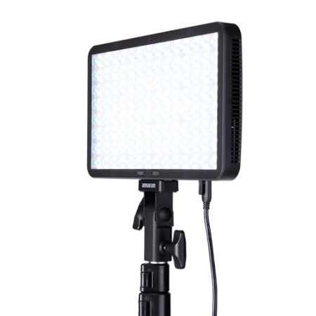 Amaran Pano 60c Kit Charcoal - lampa LED z softboxem (RGBWW, 2300-10000K, 60W, grafitowa, z akcesoriami) - przód