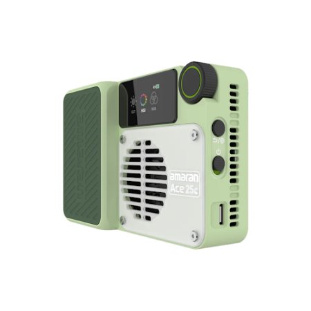 Amaran Ace 25C Green - lampa LED, RGBWW, 2300-10000K, 32W, 4500mAh, zielona - tył
