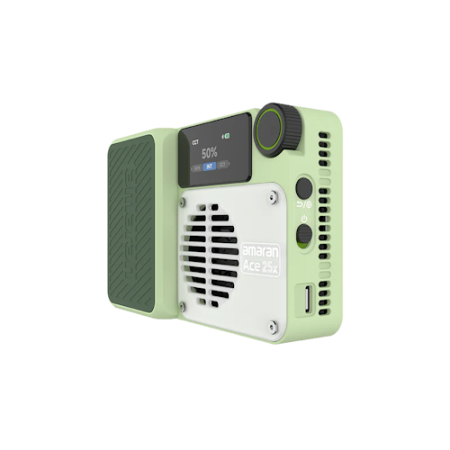 Amaran Ace 25x Green - lampa LED, Bi-Color, 2700-6500K, 32W, 4500mAh, zielona - tył