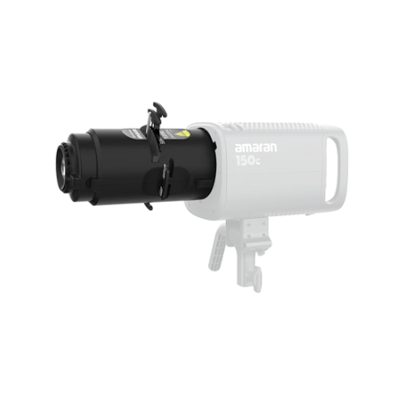 Amaran Spotlight SE 36° Lens Kit - strumienica optyczna z obiektywem 36° (15x filtr Gobo, Bowens) - przykład użycia