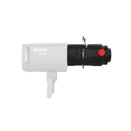 Amaran Spotlight SE 36° Lens Kit - strumienica optyczna z obiektywem 36° (15x filtr Gobo, Bowens) - przykład użycia