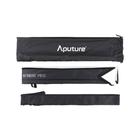Aputure Infinibar Softbox for PB12 - softbox z gridem 45° do lampy Infinibar PB12 - zawartość zestawu