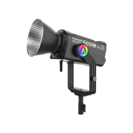 Aputure LS 600c Pro II - studyjna, punktowa lampa LED z zestawem akcesoriów (2300-10000K, Full RGB, 600W, Bowens)