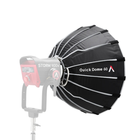 Aputure Quick Dome 60 - okrągły softbox 60cm, modyfikator światła z akcesoriami (do serii Storm, szybki montaż, Bowens)