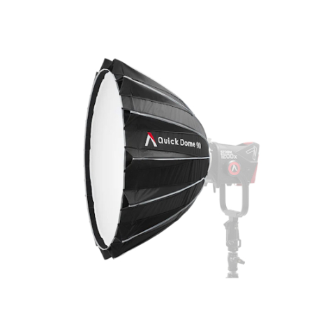 Aputure Quick Dome 90 - okrągły softbox 90cm, modyfikator światła z akcesoriami (do serii Storm, szybki montaż, Bowens)