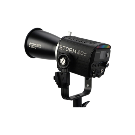 Aputure Storm 80c - studyjna, punktowa lampa LED z akcesoriami (1800-20000K, BLAIR-CG, 80W, Mini ProLock Bowens)