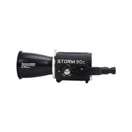 Aputure Storm 80c - studyjna, punktowa lampa LED z akcesoriami (1800-20000K, BLAIR-CG, 80W, Mini ProLock Bowens)