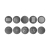 Aputure Spotlight Max 10-Piece Gobo Kit - zestaw 10 filtrów Gobo do strumienicy Spotlight Max (rozmiar A)