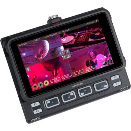 Atomos ATOMXCST01 AtomX CAST - switcher, moduł z przełącznikami do Ninja / Ninja V / Ninja V+ / Ninja Ultra - przykład u