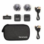 Saramonic Blink 100 B6 (RXUC + TX + TX) - cyfrowy zestaw bezprzewodowy audio do ze złączem USB-C
