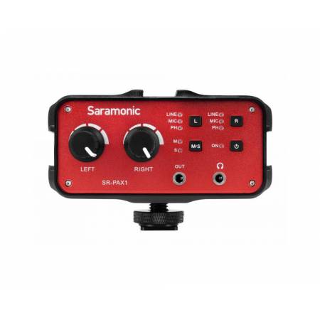 Saramonic SR-PAX1 - adapter audio z przedwzmacniaczem - dwukanałowy