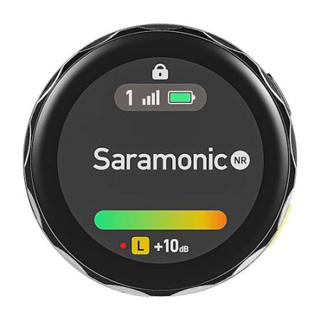 Saramonic BlinkMe B2 - bezprzewodowy system audio 2.4GHz, ekran dotykowy