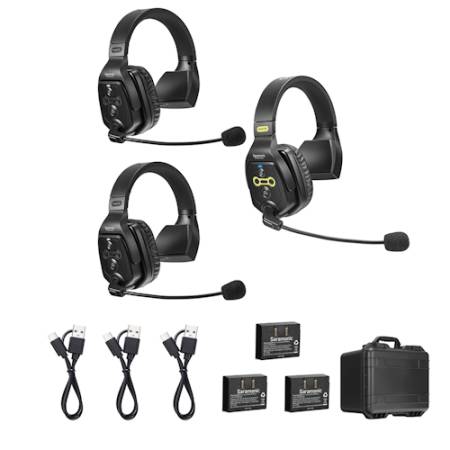 Saramonic WiTalk WT3S - bezprzewodowy system słuchawkowy