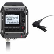 Zoom F1 - rejestrator audio, rekorder z mikrofonem lavalier