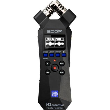 Zoom H1e - 2-kanałowy cyfrowy rejestrator audio, czarny, 32-Bity