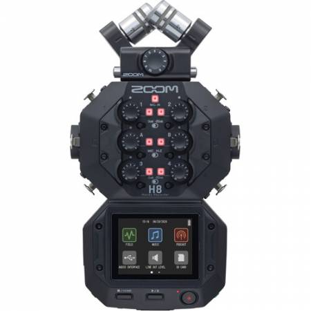 Zoom H8 - 12 ścieżkowy rejestrator dźwięku z 8 wejsciami