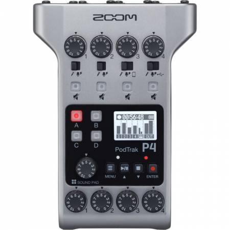 Zoom PodTrak P4 Multitrack - rejestrator podręczny do podcastów