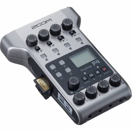 Zoom PodTrak P4 Multitrack - rejestrator podręczny do podcastów