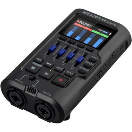 Zoom R4 MultiTrak - podręczny, cyfrowy rejestrator audio, 4 ścieżkowy, 32 Bitowe Float Audio