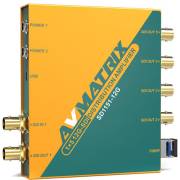 AVMATRIX SD1151-12G - 1×5 12G-SDI Reclocking Distribution Amplifier