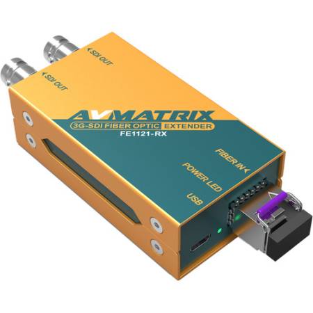 AVMATRIX FE1121 - 3G-SDI Fiber Optic Extender