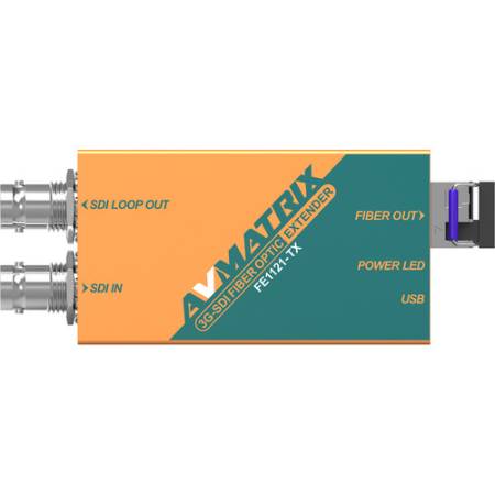 AVMATRIX FE1121 - 3G-SDI Fiber Optic Extender