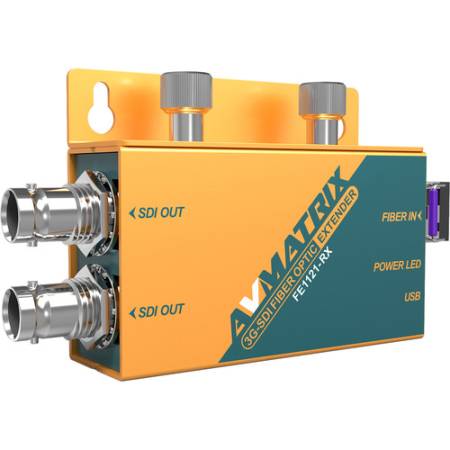 AVMATRIX FE1121 - 3G-SDI Fiber Optic Extender