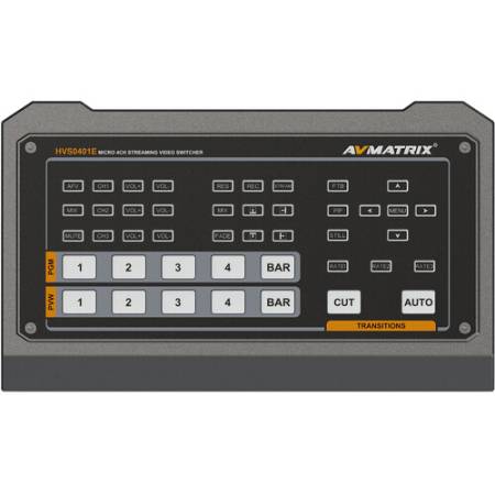 AVMATRIX HVS0401E - Micro 4-Channel HDMI and DP Video Switcher with Streaming and Recording_1