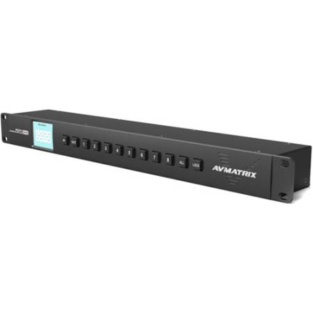 AVMATRIX MSS0811 - 8 x 8 3G-SDI Matrix Switcher, 1 RU_2