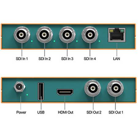 AVMATRIX MV0430 - 4 Channel SDI Multiviewer