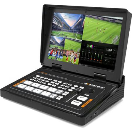 AVMATRIX PVS0403U - przenośny switcher, mikser wideo z ekranem 10.1