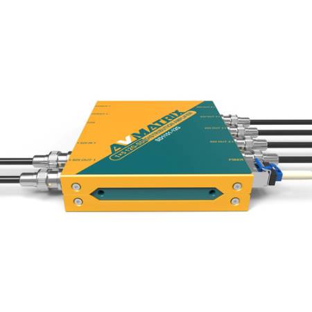 AVMATRIX SD1151-12G - 1×5 12G-SDI Reclocking Distribution Amplifier