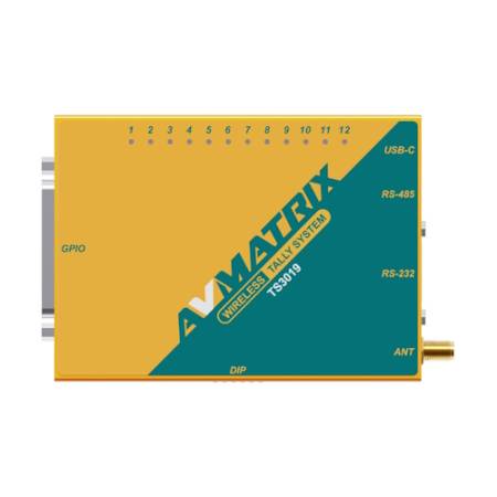 AVMATRIX TS3019-6 - zestaw, 6 lamp bezprzewodowych typu Tally_5