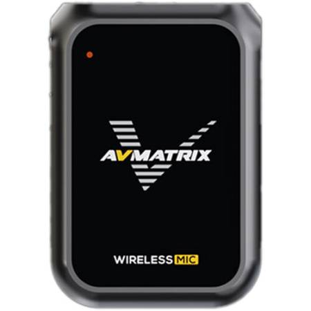 AVMATRIX WM12-2 - mini zestaw mikrofonowy, 2 nadajniki + odbiornik, 2.4GHz_5