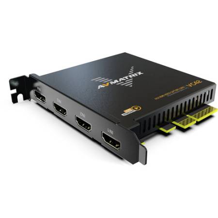 AVMATRIX VC42 - 1080p HDMI PCIe 4-Channel Capture Card