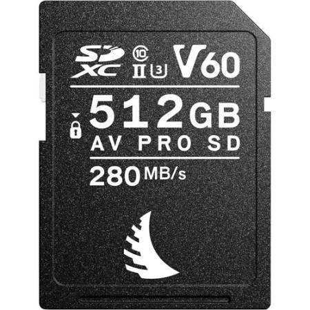 Angelbird AV PRO SD MK2 V60 - karta 512GB, R280 / W160